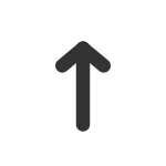 Arrow Up SVG Icon